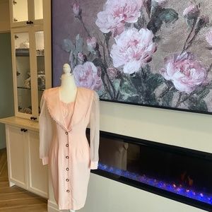 Vintage pink 80’s dress